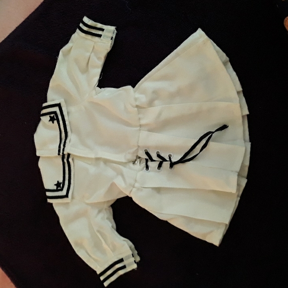 RARE RETIRED American Girl Pleasant Company Samantha's Summer Middy Dress - Picture 3 of 4